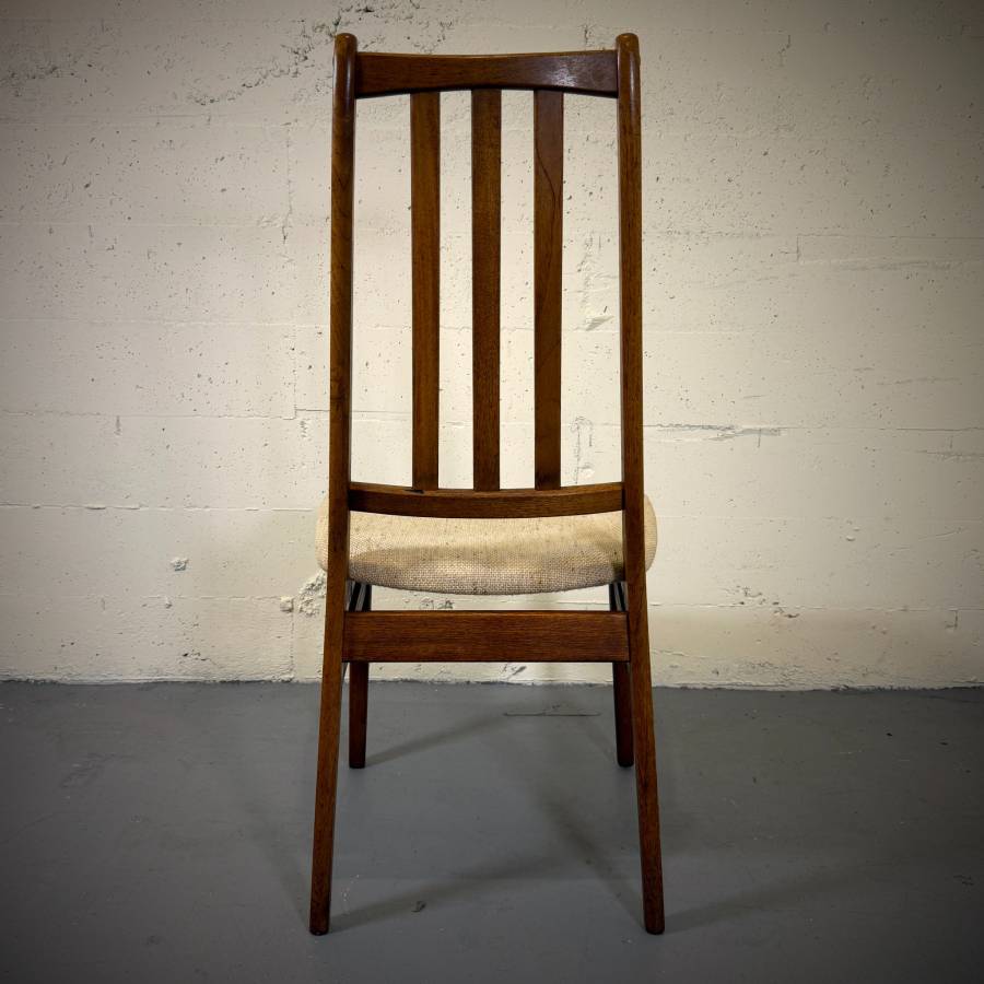 Set of 6 mid century modern rosewood dining chairs — photograph 8 of 8