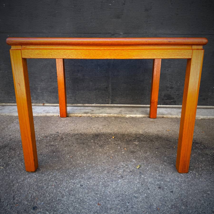 Danish modern teak coffee table — photograph 2 of 4