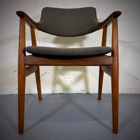 1960s Danish teak Model GM11 Armchair by Erik Kirkegaard for Glostrup