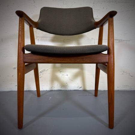 1960s Danish teak Model GM11 Armchair by Erik Kirkegaard for Glostrup