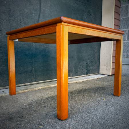 Danish modern teak coffee table