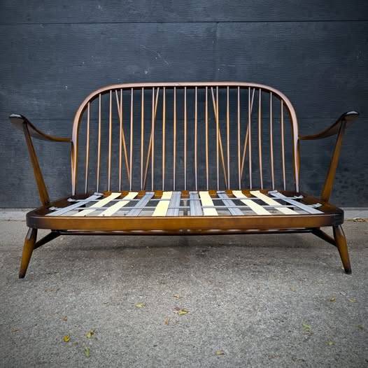 Mid century modern love seat sofa by Ercol — photograph 6 of 9