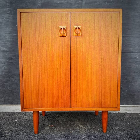 Mid century modern teak credenza