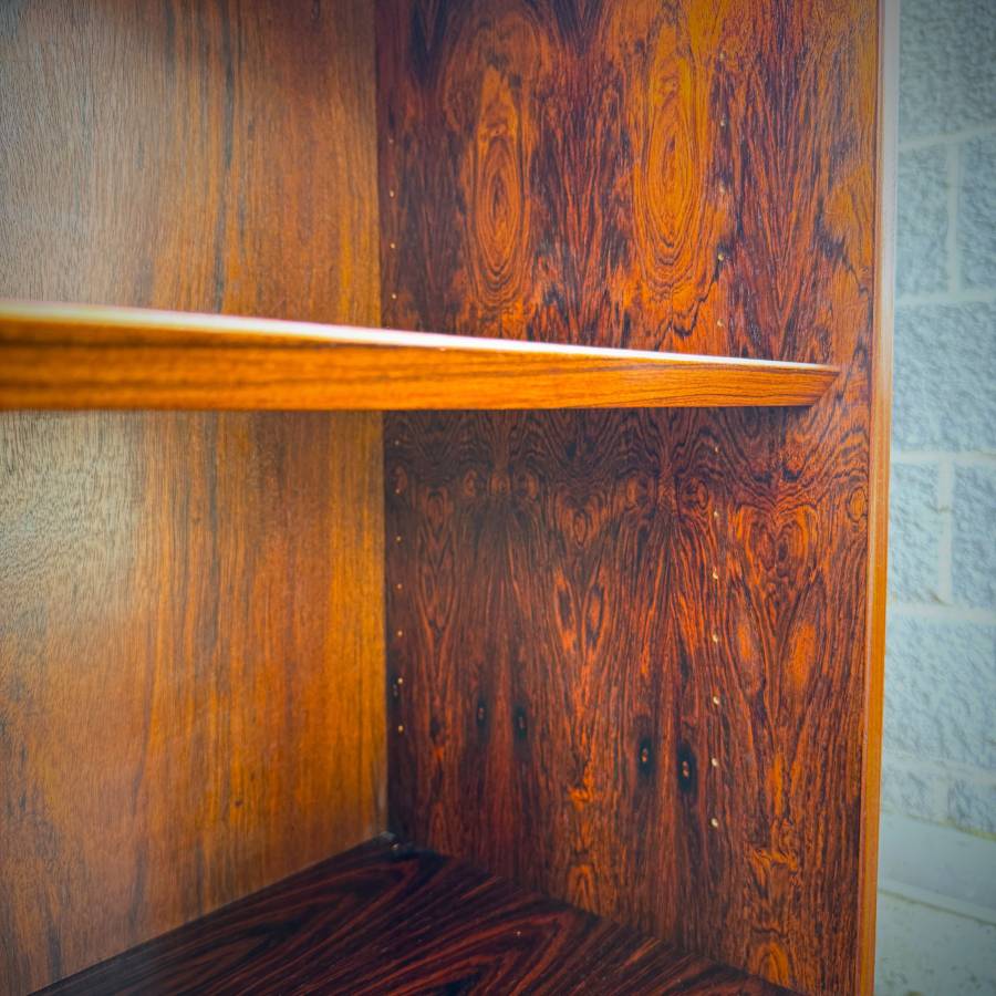Poul Hundevad danish modern rosewood shelving unit — photograph 6 of 6