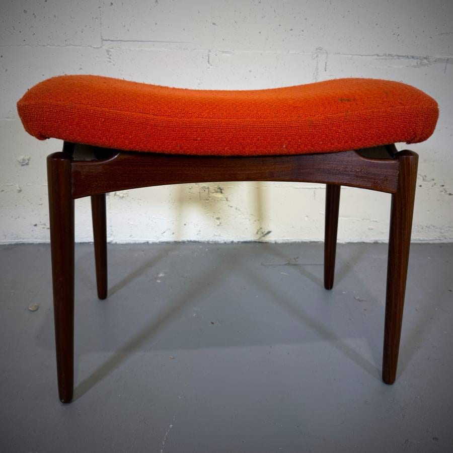 'Tono' teak lounge chair and ottoman by Torbjorn Afdal — photograph 8 of 9