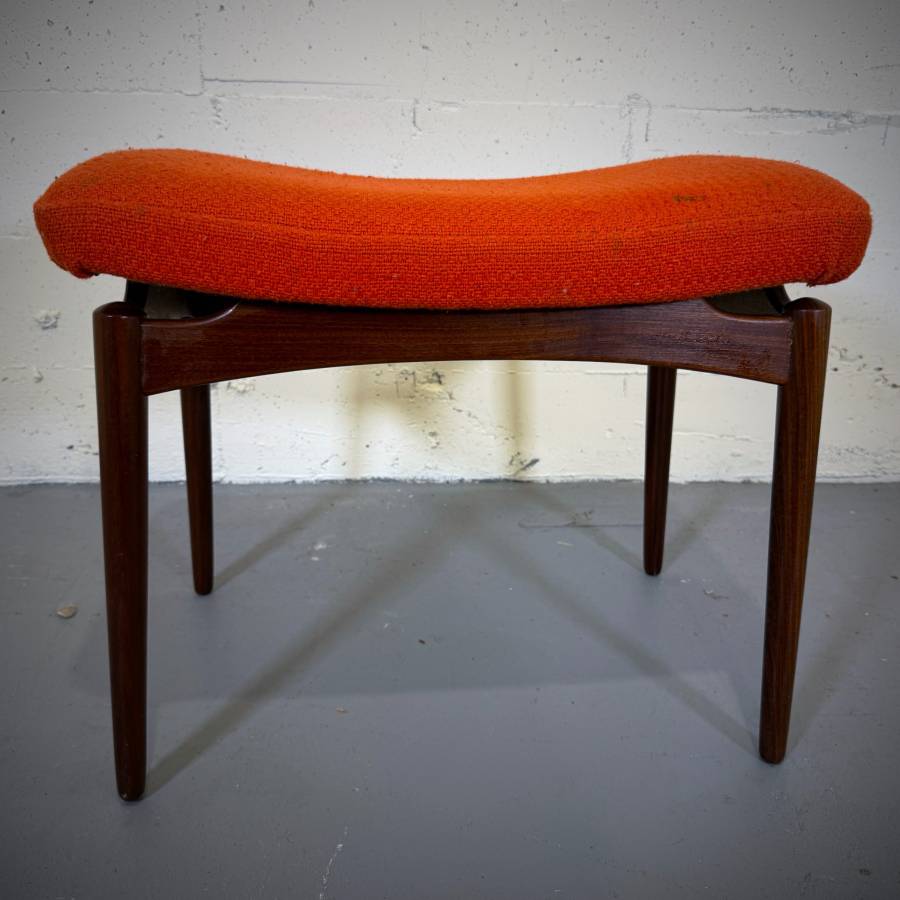 'Tono' teak lounge chair and ottoman by Torbjorn Afdal — photograph 8 of 9