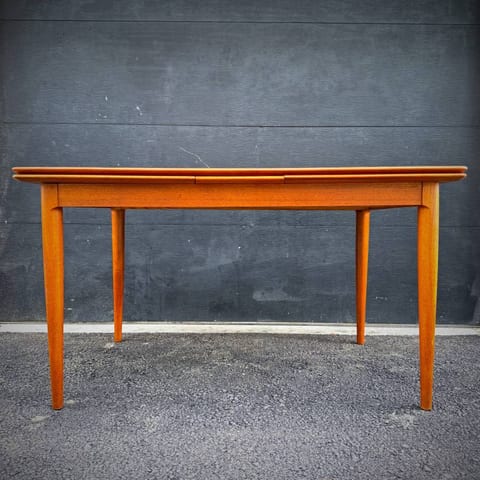 Beautiful danish modern teak dining table