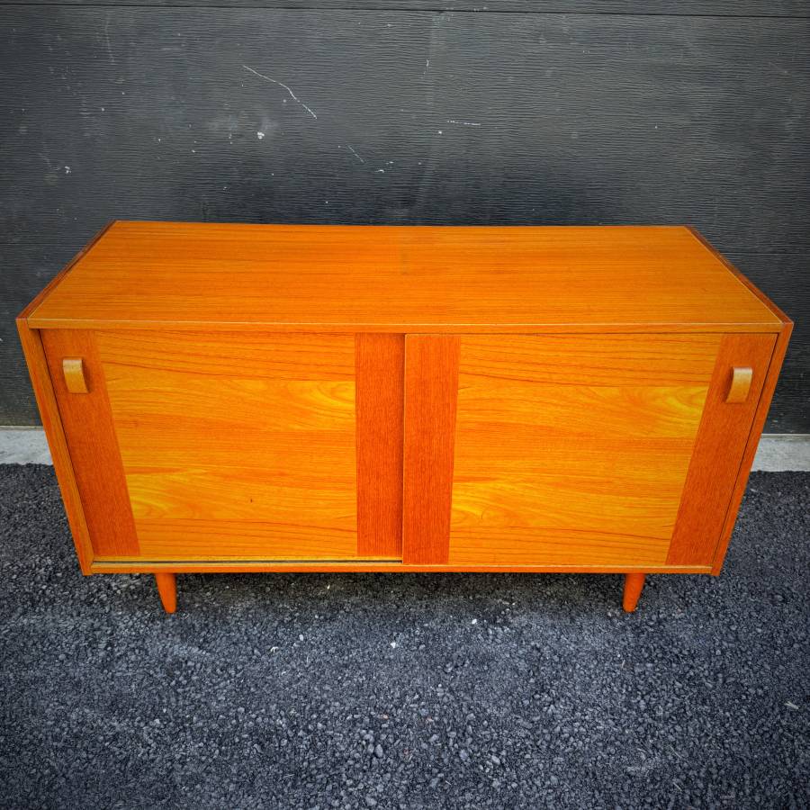Domino Mobler danish modern teak credenza — photograph 4 of 7