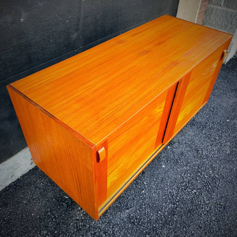 Domino Mobler danish modern teak credenza — photograph 5 of 7