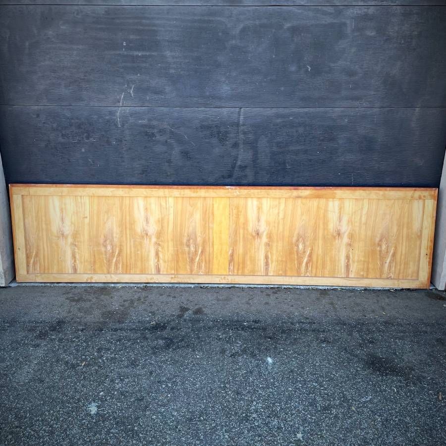 Mid century teak king or queen headboard — photograph 5 of 5