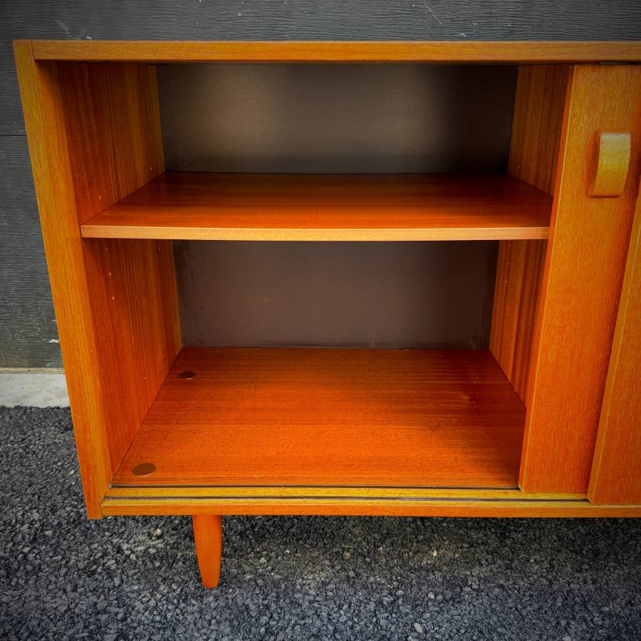 Domino Mobler danish modern teak credenza — photograph 6 of 7