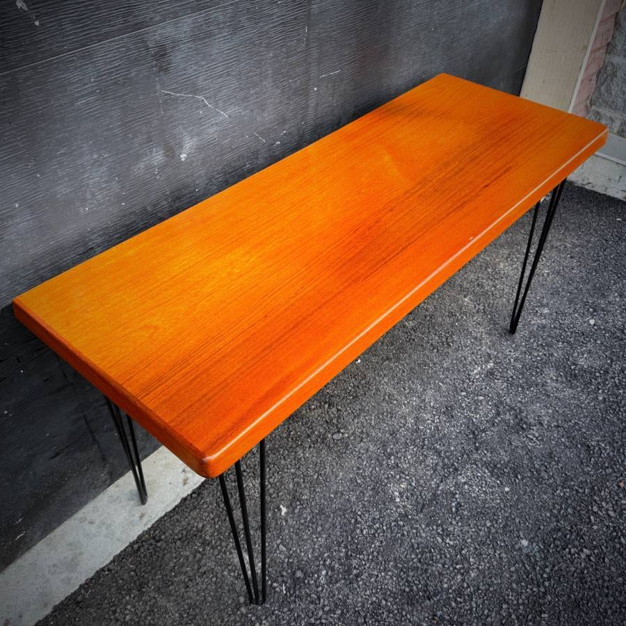 Mid century modern minimal atomic desk — photograph 3 of 5