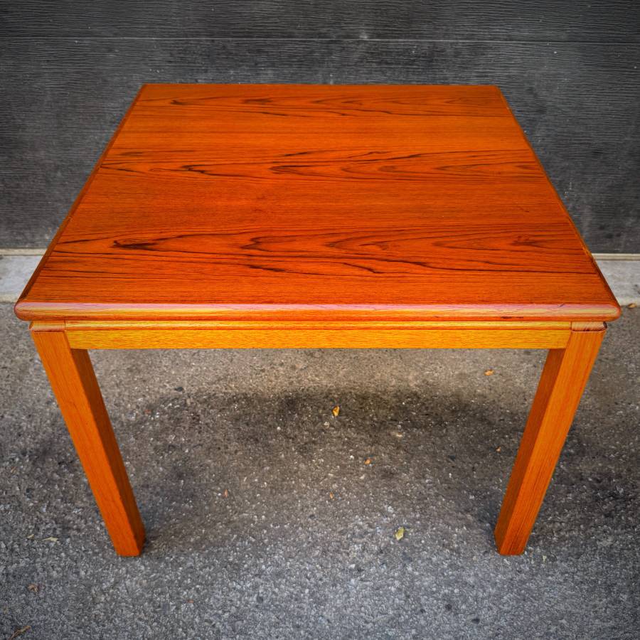 Danish modern teak coffee table — photograph 3 of 4