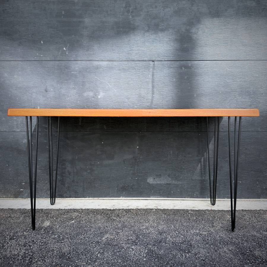 Mid century modern minimal atomic desk — photograph 2 of 5
