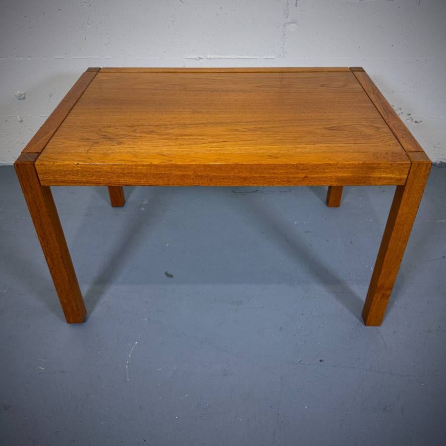 Danish modern teak side table — photograph 2 of 4