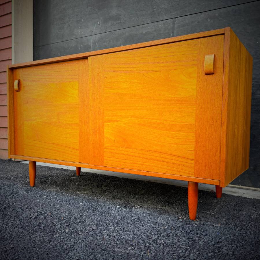 Domino Mobler danish modern teak credenza — photograph 3 of 7
