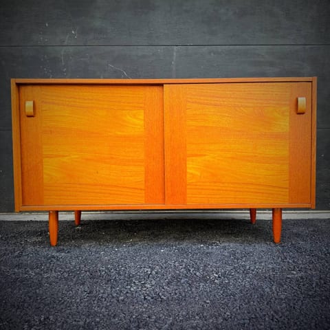 Domino Mobler danish modern teak credenza