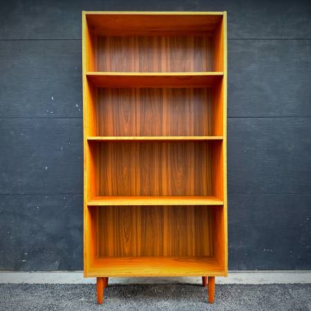 Danish mid century modern teak shelf